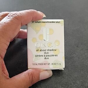 Clinique All About Shadow Duo — Twilight Mauve & Brandied Plum